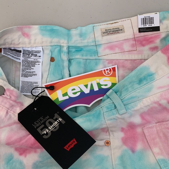 LEVI’S PRIDE 501 '93 CUT-OFF SHORTS - Picture 10 of 11